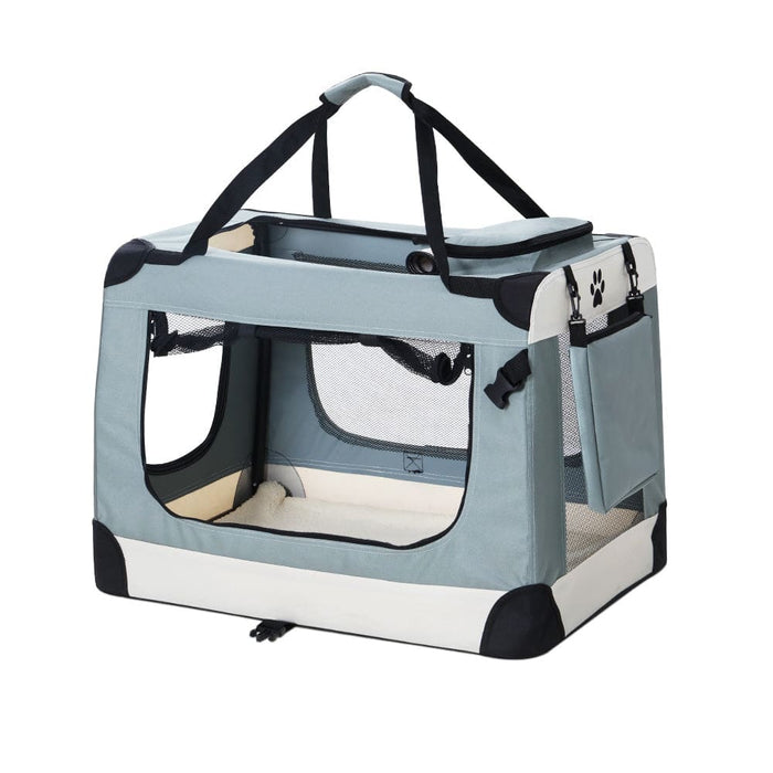 Pet Carrier Large Soft Crate Dog Cat Travel Portable Cage