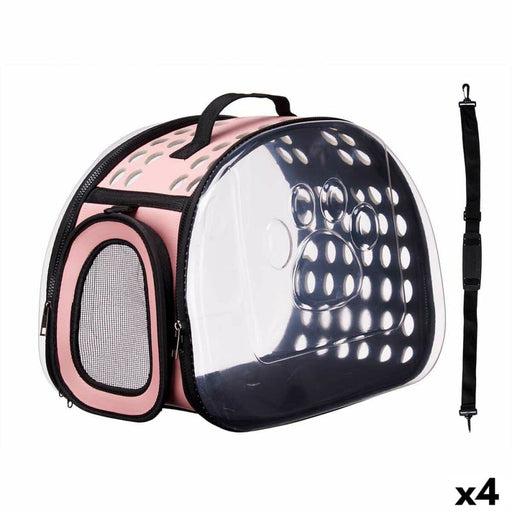Carrier Pink Plastic 43 x 20 33 Cm 4 Units