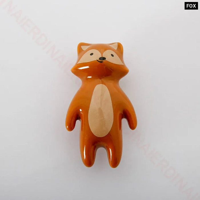 Cartoon Animal Furniture Handles For Kids Rooms