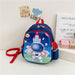 Cartoon Astronaut School Bag For Kids Blue