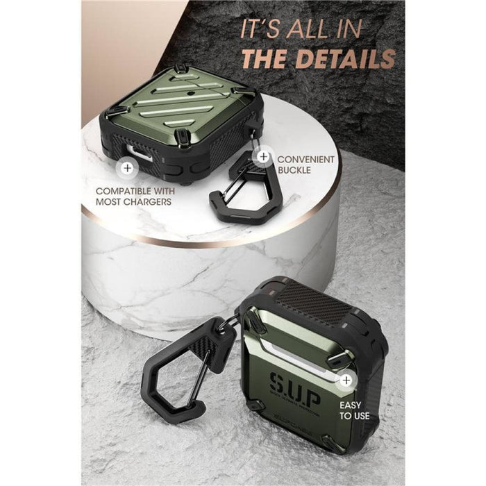 Pro Case Designed For Airpods 1 & 2 Full-body Rugged