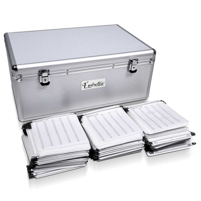 Goslash Picks Cd Dvd Cases Storage Box 500 Discs Aluminium