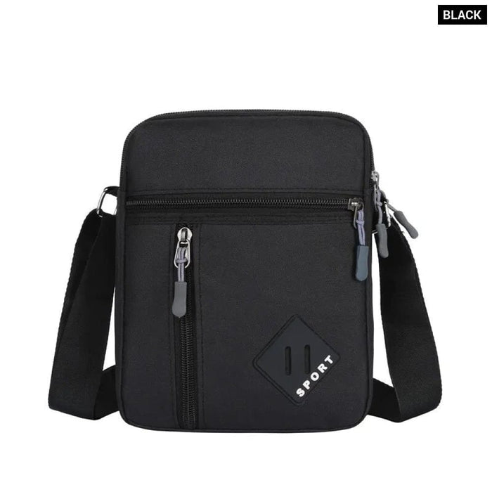 Casual Waterproof Nylon Shoulder Backpack For Men