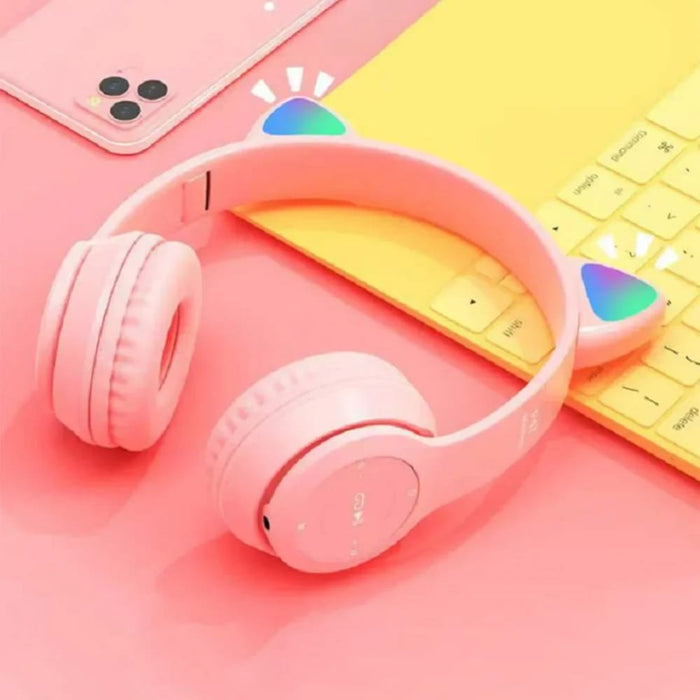 Cat Ear Bluetooth Headphones For Kids