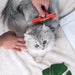 Cat Grooming Brush For Shedding And Trimming