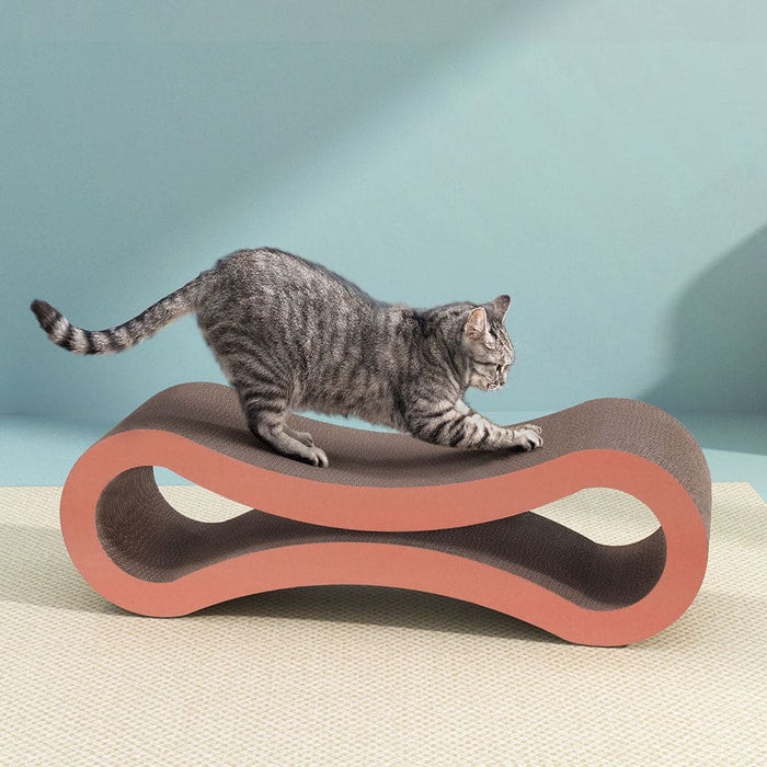 Cat Scratching Board Scratcher Cardboard Kitten Indoor