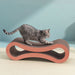 Cat Scratching Board Scratcher Cardboard Kitten Indoor