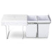 Cefito 2x20l Pull Out Bin - White