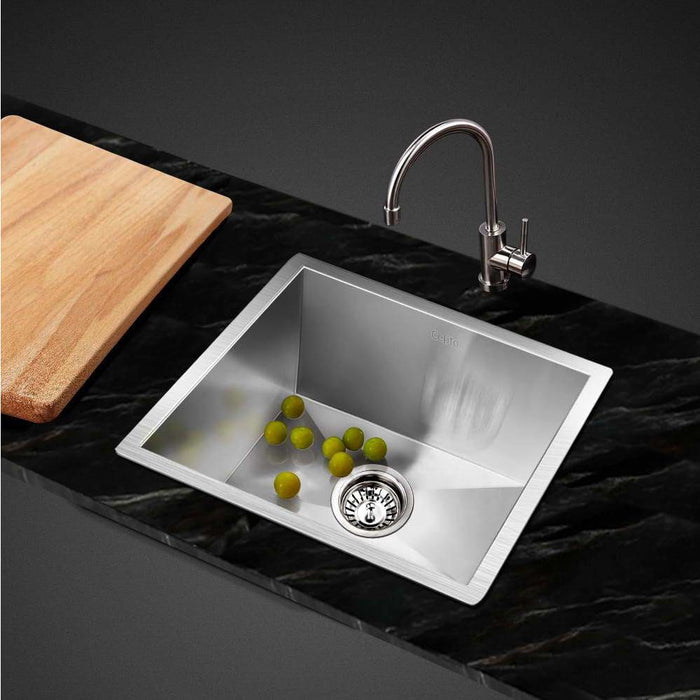 Cefito 36cm x Stainless Steel Kitchen Sink Under Top Flush