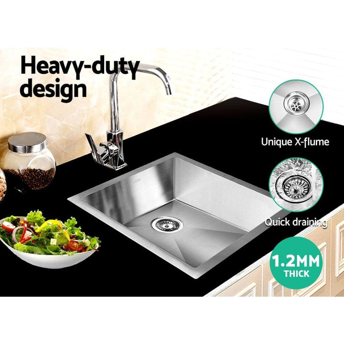 Cefito 39cm x 45cm Stainless Steel Kitchen Sink Under Top