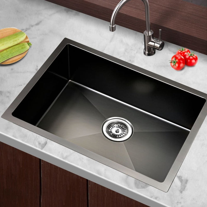 Cefito 60cm x 45cm Stainless Steel Kitchen Sink Under Top