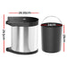 Cefito Kitchen Swing Out Pull Bin Stainless Steel Garbage