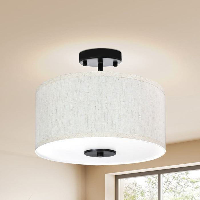 Goslash Picks Led Ceiling Light 33cm Modern Bedroom Pendant