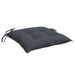 Chair Cushions 2 Pcs Anthracite 40x40x7 Cm Oxford Fabric