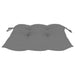 Chair Cushions 6 Pcs Grey 40x40x7 Cm Fabric