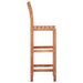 Bar Chairs 2 Pcs Solid Acacia Wood Altoa