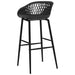 Bar Chairs 4 Pcs Black Xanolo