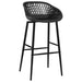 Bar Chairs 4 Pcs Black Xanolo