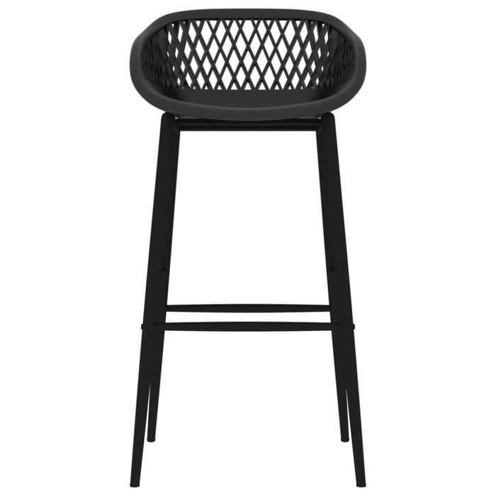 Bar Chairs 4 Pcs Black Xanolo