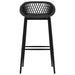 Bar Chairs 4 Pcs Black Xanolo