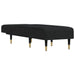 Chaise Longue Black Velvet Tpxnoo