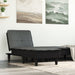 Chaise Longue Dark Grey Fabric Tpxnao