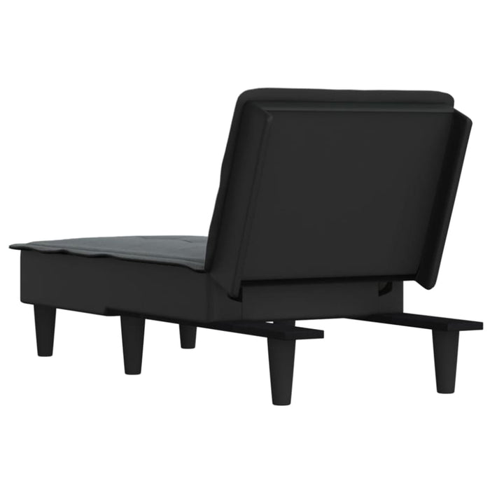 Chaise Longue Dark Grey Fabric Tpxnao