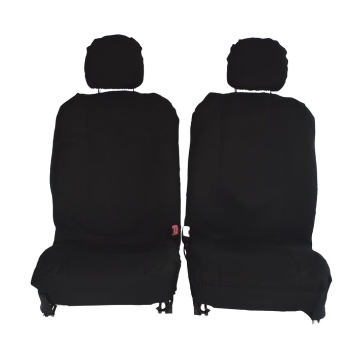 Challenger Canvas Seat Covers - For Mitsubishi Triton Dual