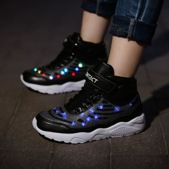 Usb Charging Light Up Comfortable Sneakers All Sizes