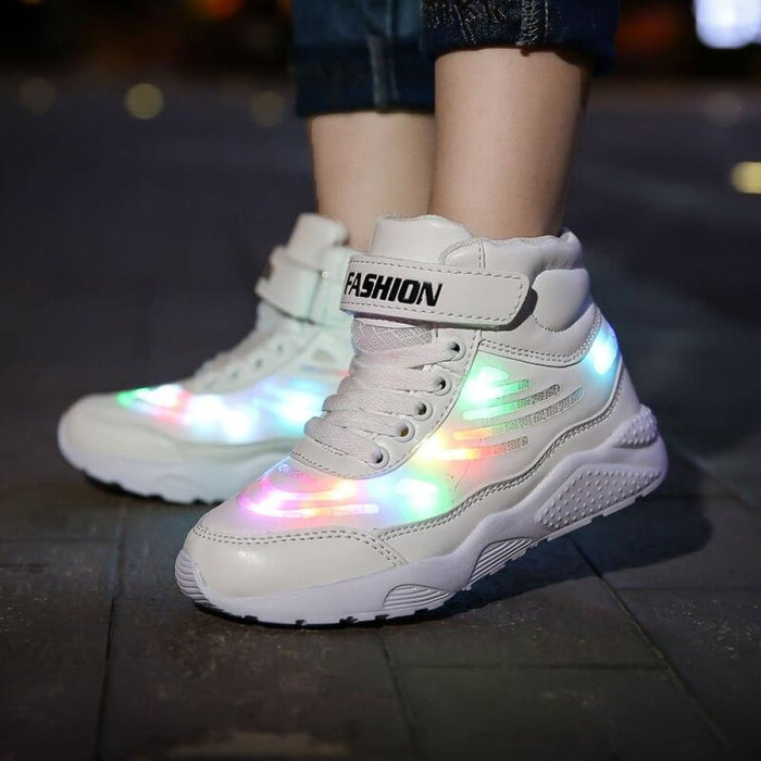 Usb Charging Light Up Comfortable Sneakers All Sizes