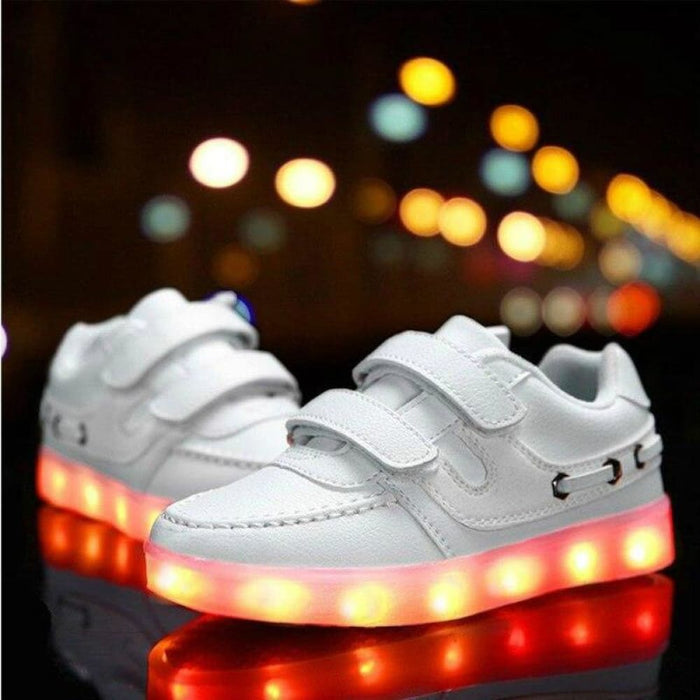 Usb Charging Light Up Sneakers All Sizes For Children