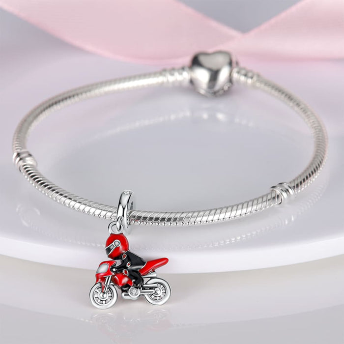 Charms Fit Pandora 925 Original Bracelet Red Series