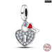 Charms Fit Pandora 925 Original Bracelet Red Series