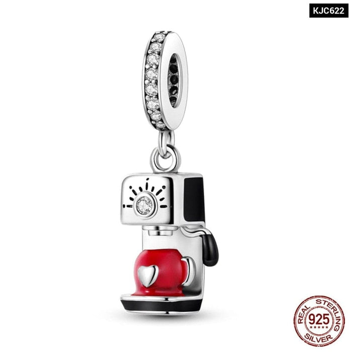 Charms Fit Pandora 925 Original Bracelet Red Series