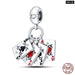 Charms Fit Pandora 925 Original Bracelet Red Series