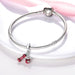 Charms Fit Pandora 925 Original Bracelet Red Series