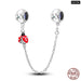 Charms Fit Pandora 925 Original Bracelet Red Series