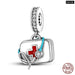 Charms Fit Pandora 925 Original Bracelet Red Series