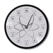 Chem Time Periodic Table Wall Clock Molecule Biochemistry