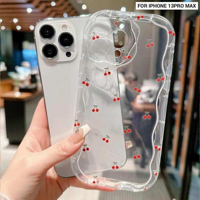 Cherry Silicone Shockproof Phone Case For Iphone