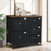 Chest Of 5 Drawers Storage Cabinet Dresser Lowboy Organizer