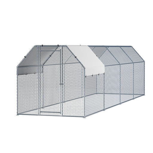 Chicken Coop Cage Run Rabbit Hutch Large Walk In Hen House