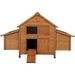 Chicken Coop Large Rabbit Hutch House Run Cage Wooden