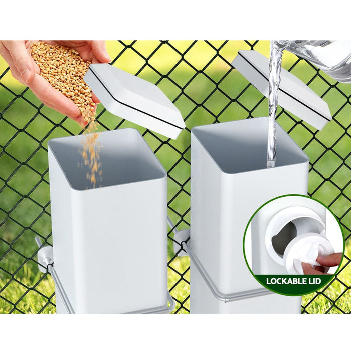 Goslash Picks Chicken Feeder Water Dispenser Automatic