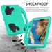 Children Eva Shockproof Tablet Case With Thumb Bracket