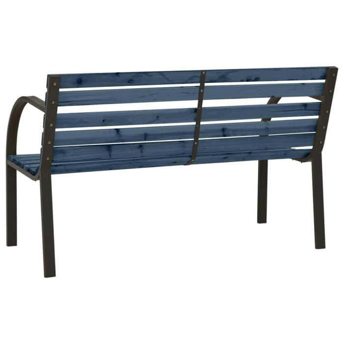 Children Garden Bench Chinese Fir Wood Grey Toioxb