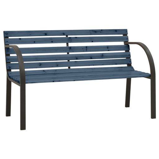 Children Garden Bench Chinese Fir Wood Grey Toioxb