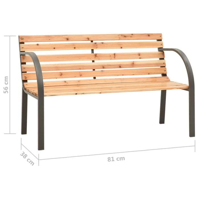 Children Garden Bench Chinese Fir Wood Toiook