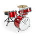 Children’s 4pc Drum Kit - Red