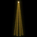 Christmas Cone Tree 136 Warm White Leds Decoration 70x240